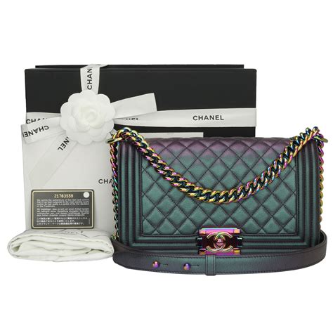 purple rainbow chanel boy bag|Chanel belt bag.